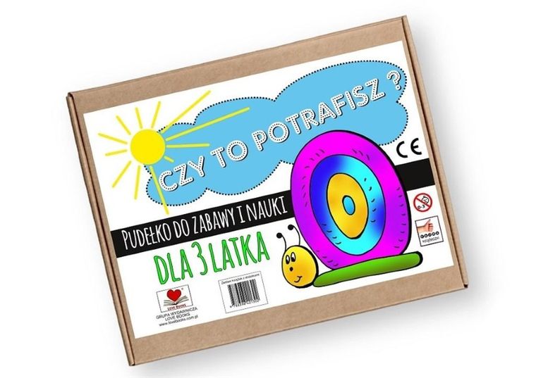 Czy to potrafisz? Pudełko do zabawy i nauki dla 3 latka