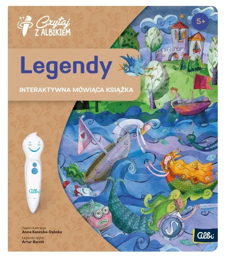 Czytaj z Albikiem. Legendy. Interaktywna mówiąca książka