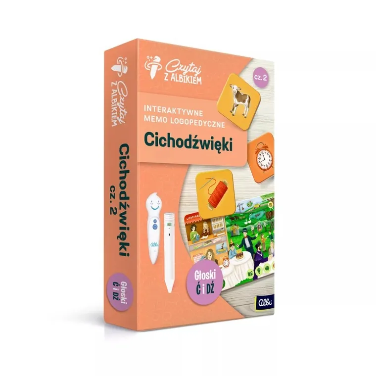 Czytaj z Albikiem. Memo – Cichodźwięki. Część 2