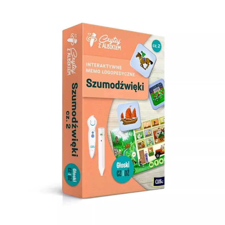 Czytaj z Albikiem. Memo – Szumodźwięki. Część 2