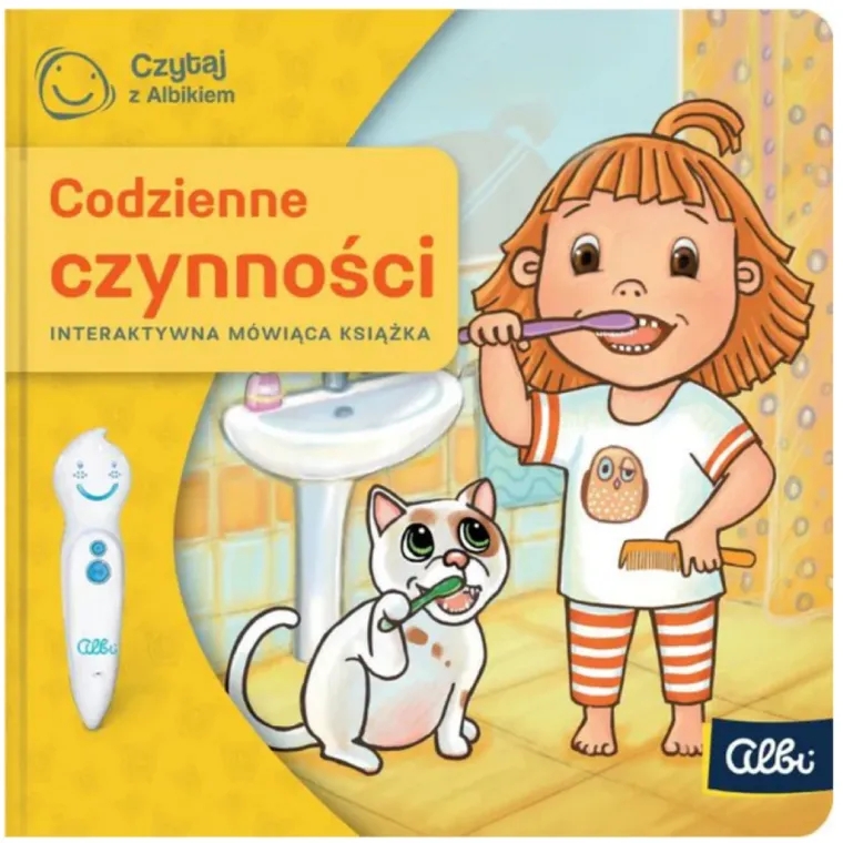 Czytaj z Albikiem. Mini książeczka. Codzienne czynności