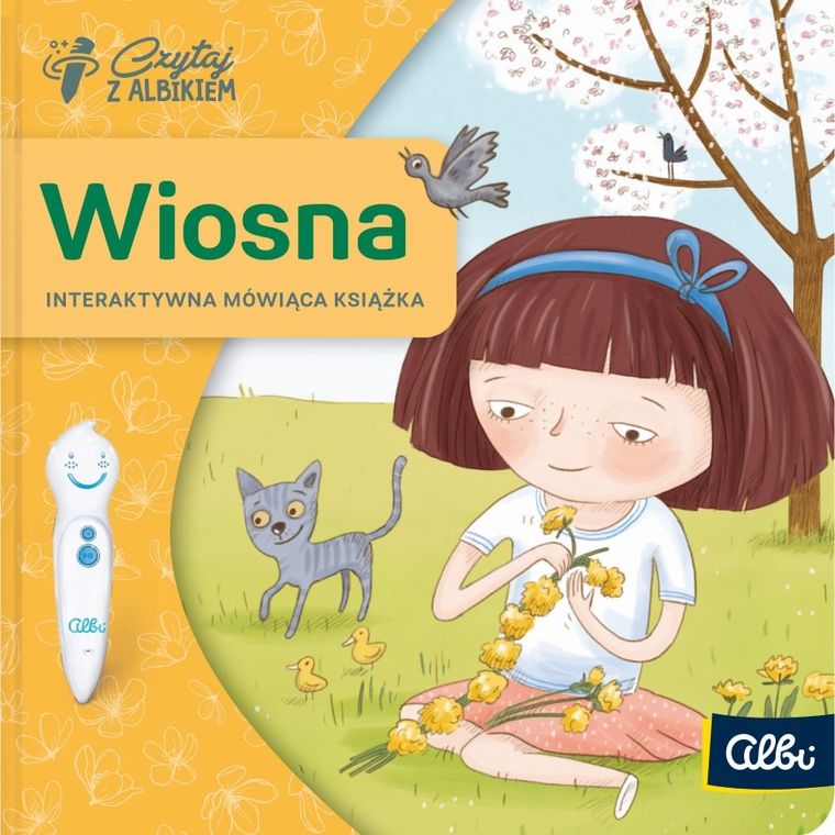 Czytaj z Albikiem. Mini książeczka. Pory roku. Wiosna. 2+