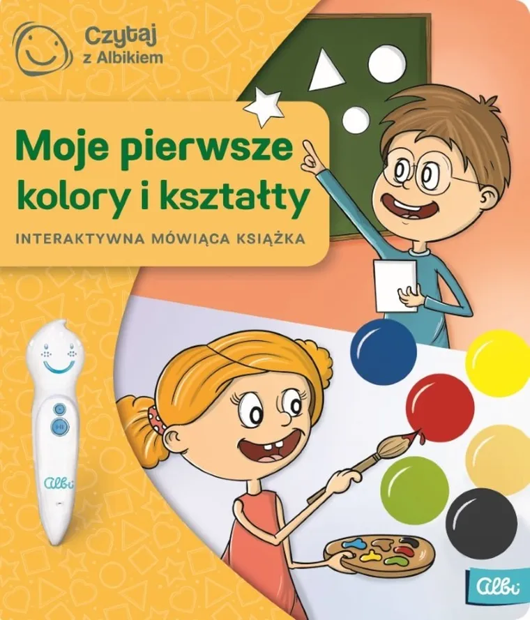 Czytaj z Albikiem. Moje pierwsze kolory i kształty