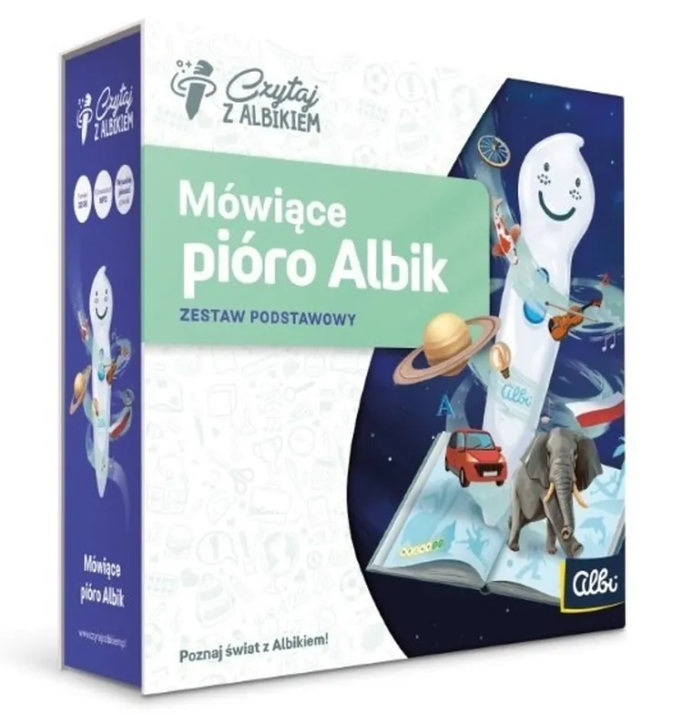 Czytaj z Albikiem. Mówiące pióro Albik 1.0