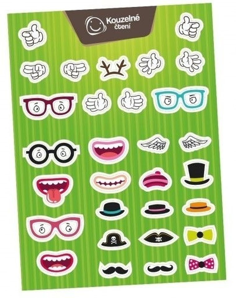 Czytaj z Albikiem. Naklejki na pióro Albik