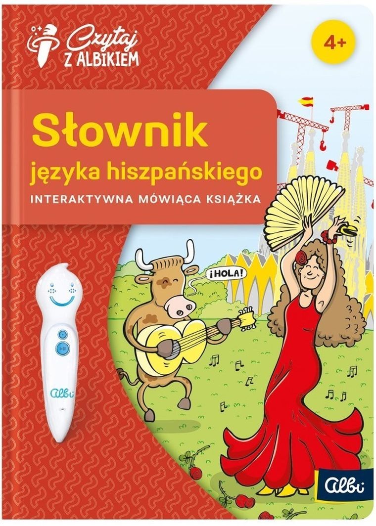 Czytaj z Albikiem. Obrazkowy Słownik języka hiszpańskiego