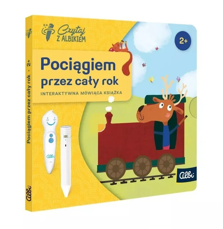 Czytaj z Albikiem. Pociągiem 
przez cały rok