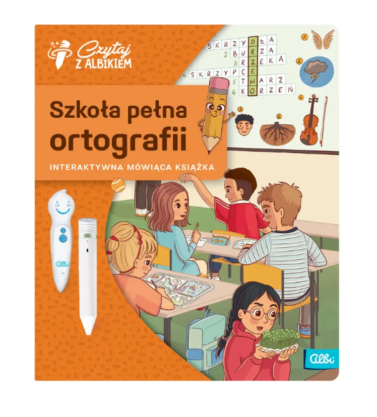 Czytaj z Albikiem. Szkoła pełna ortografii