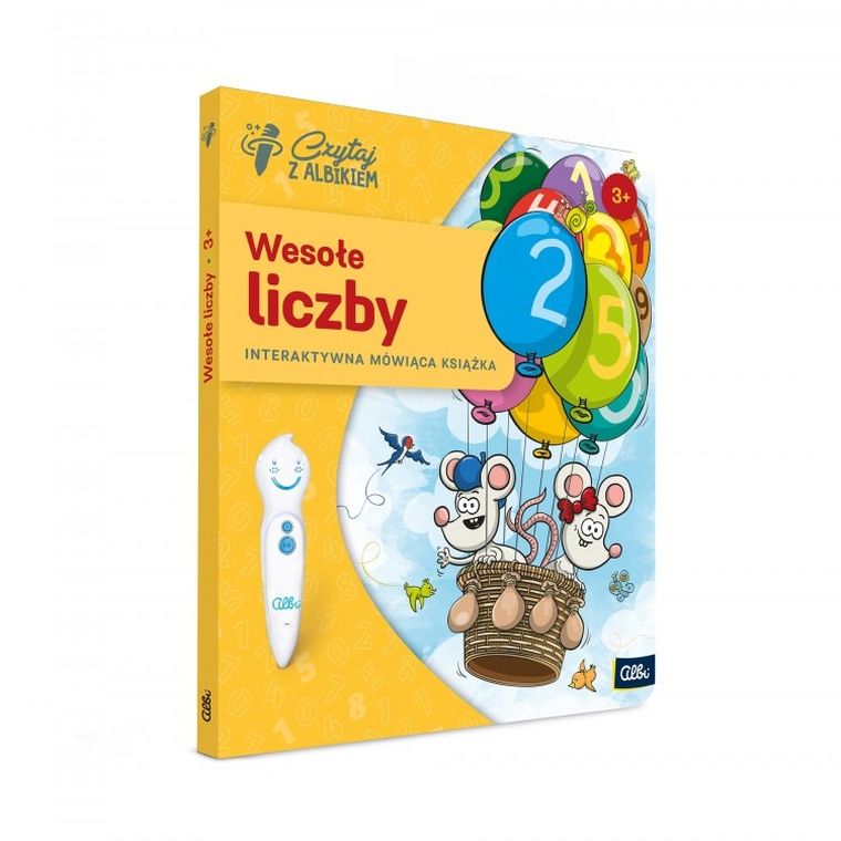 Czytaj z Albikiem. Wesołe liczby