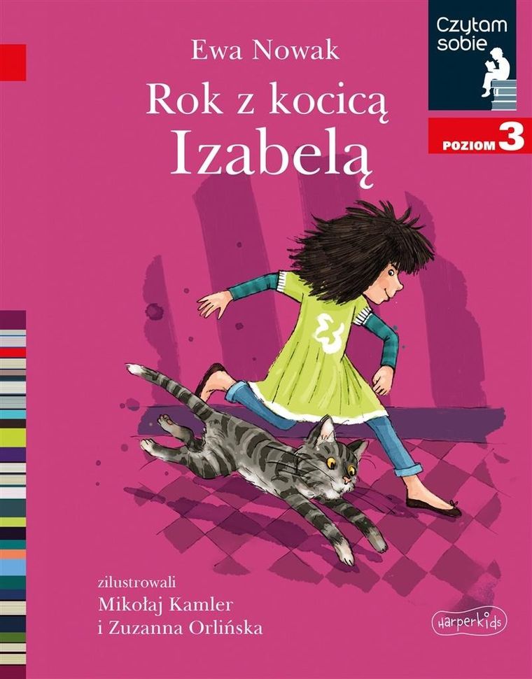 Czytam sobie. Rok z kocicą Izabelą. Poziom 3