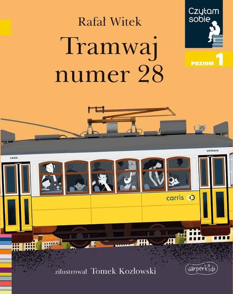 Czytam sobie. Tramwaj numer 28. Poziom 1