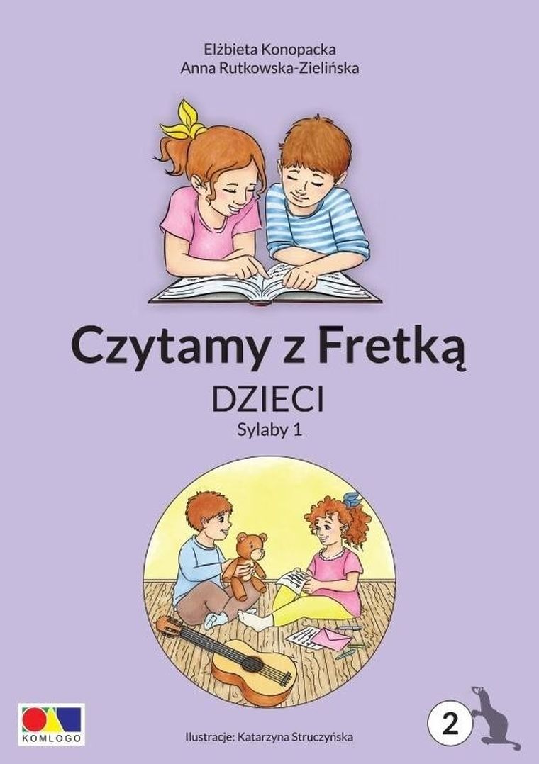 Czytamy z Fretką. Część 2. Dzieci. Sylaby 1