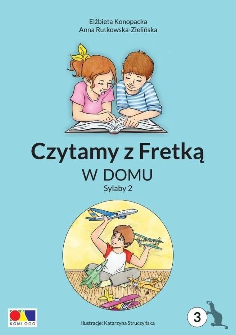 Czytamy z Fretką. Część 3. W domu. Sylaby 2