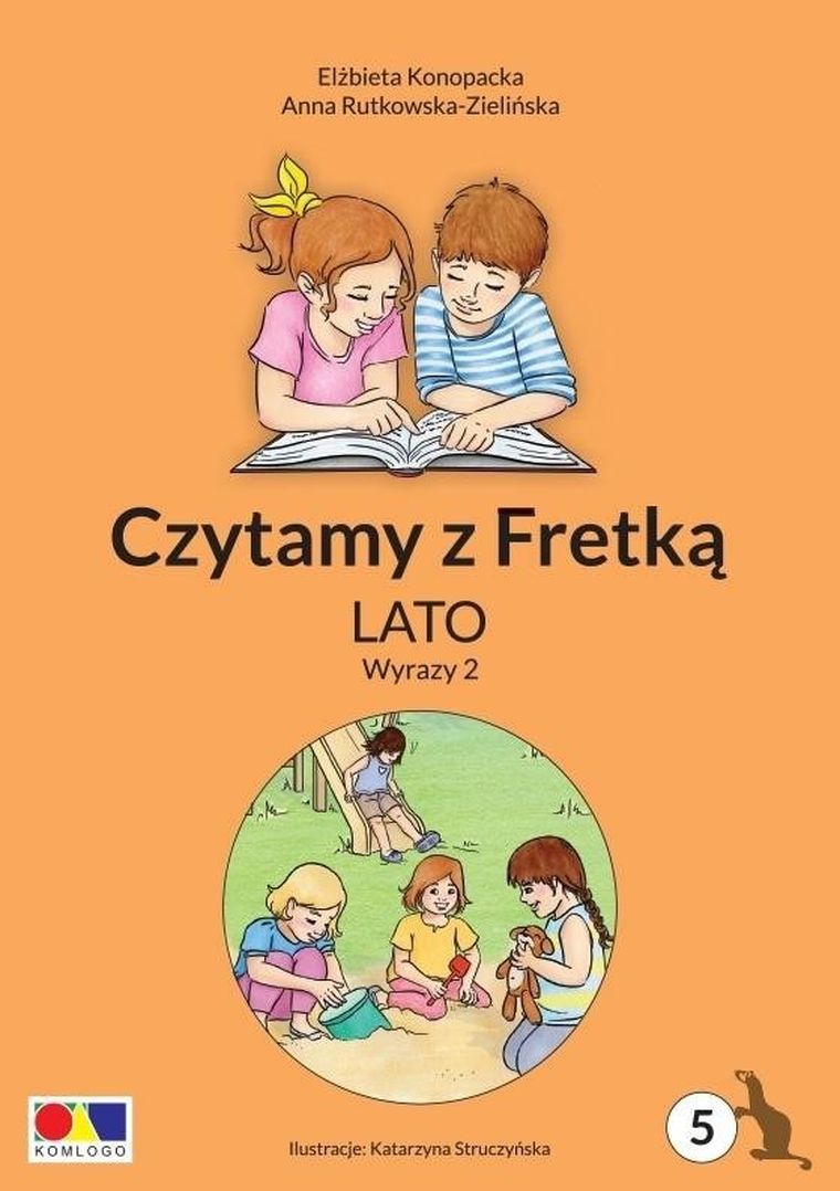 Czytamy z Fretką. Część 5. Lato. Wyrazy 2