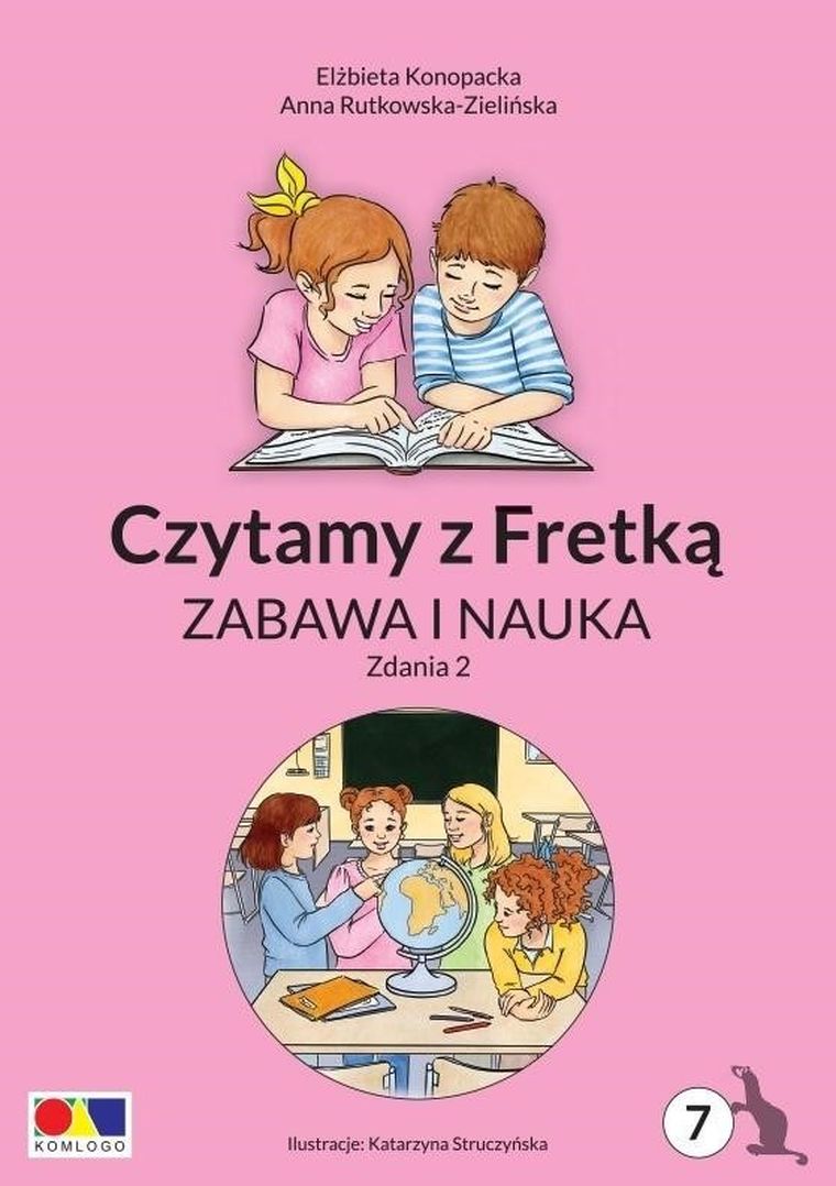 Czytamy z Fretką. Część 7. Zabawa i nauka. Zdania 2