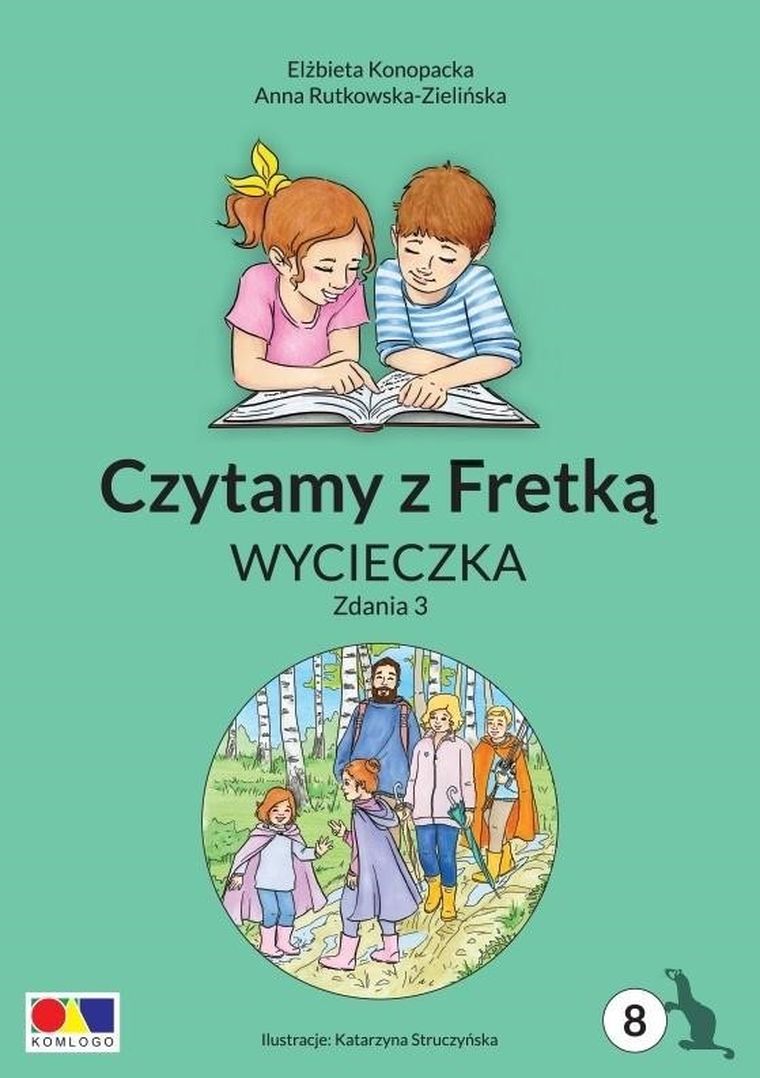 Czytamy z Fretką. Część 8. Wycieczka. Zdania 3