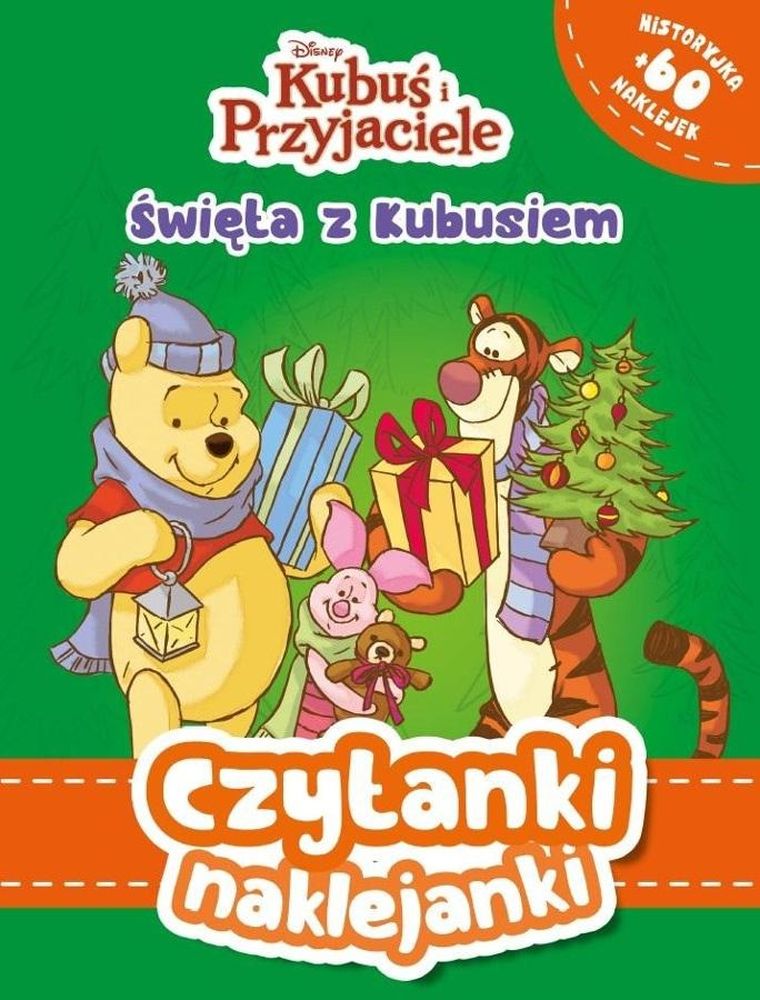 Czytanki naklejanki. Święta z Kubusiem. Disney