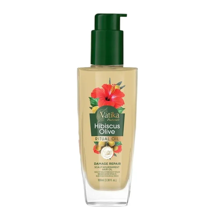 Dabur Vatika, Hibiscus Olive, regenerujący olejek do włosów, 100 ml