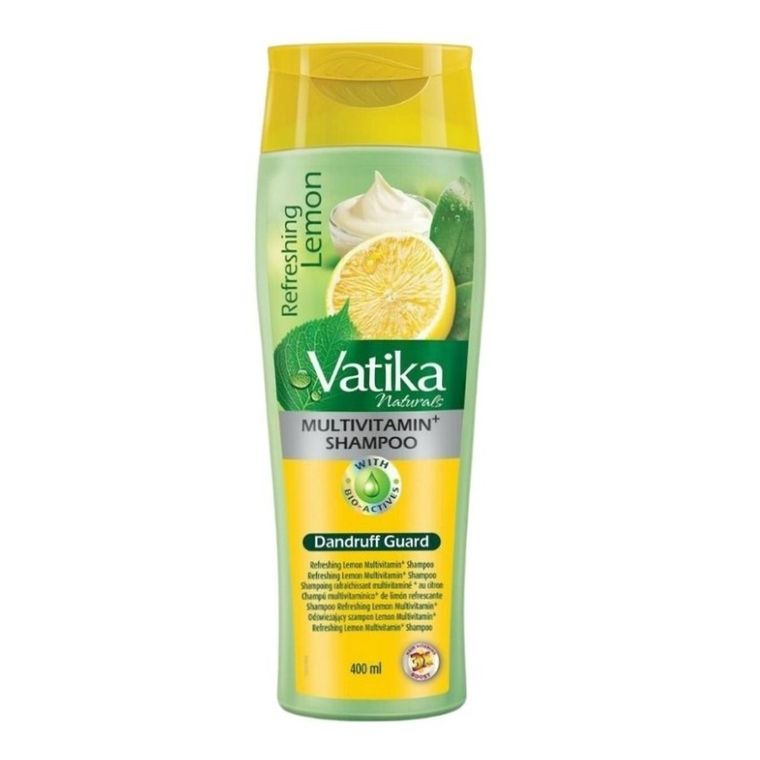 Dabur Vatika, Refreshing Lemon, odświeżający szampon cytrynowy, 400 ml