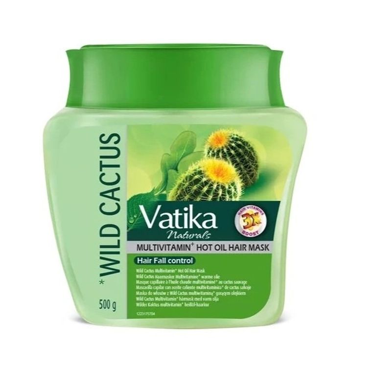 Dabur Vatika, Wild Cactus, wzmacniająca maska do włosów, 500g