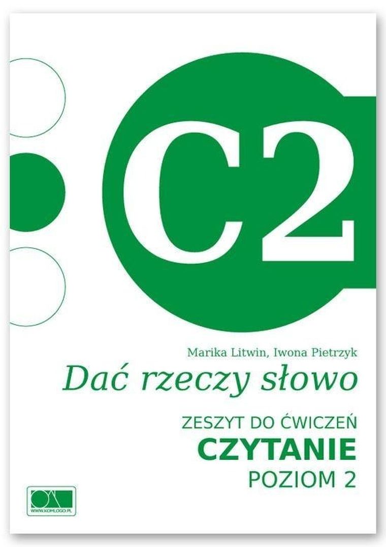 Dać rzeczy słowo. Czytanie. Poziom 2