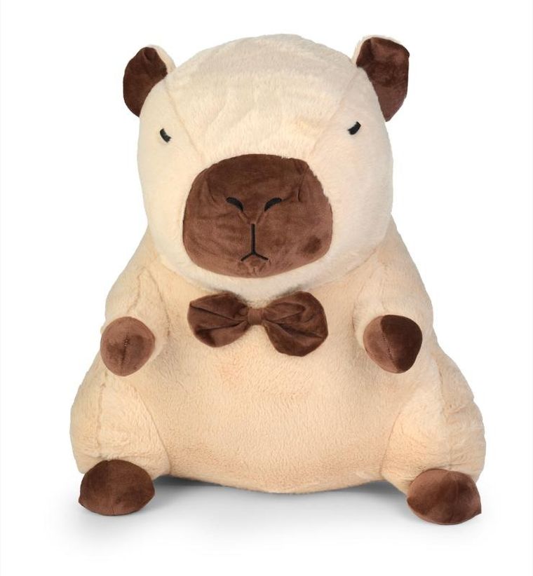 Daffi, Kapibara z muszką, duża maskotka, 66 cm