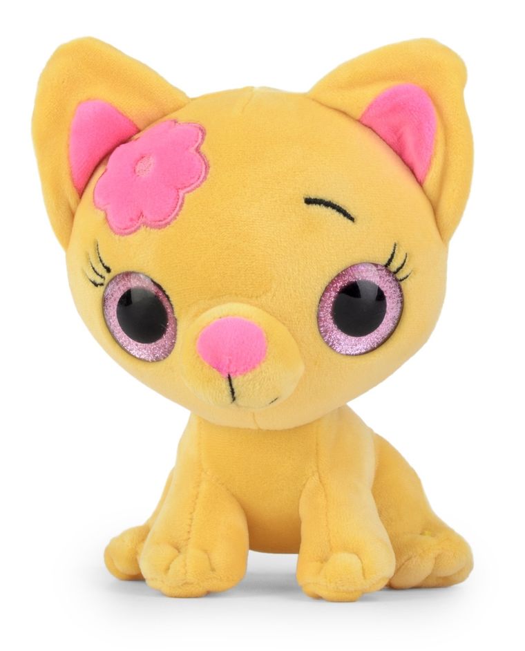Daffi, Kot, maskotka, żółty, 16 cm