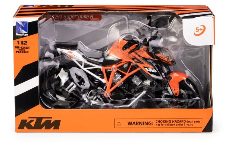 Daffi, KTM 1290 Superduke R, motocykl, model metalowy, 1:12