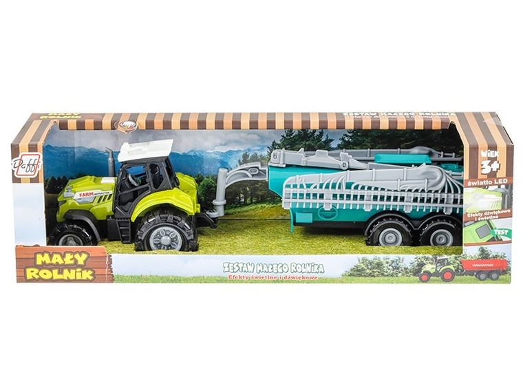 Daffi, Mały Rolnik, traktor z opryskiwaczem, pojazd interaktywny