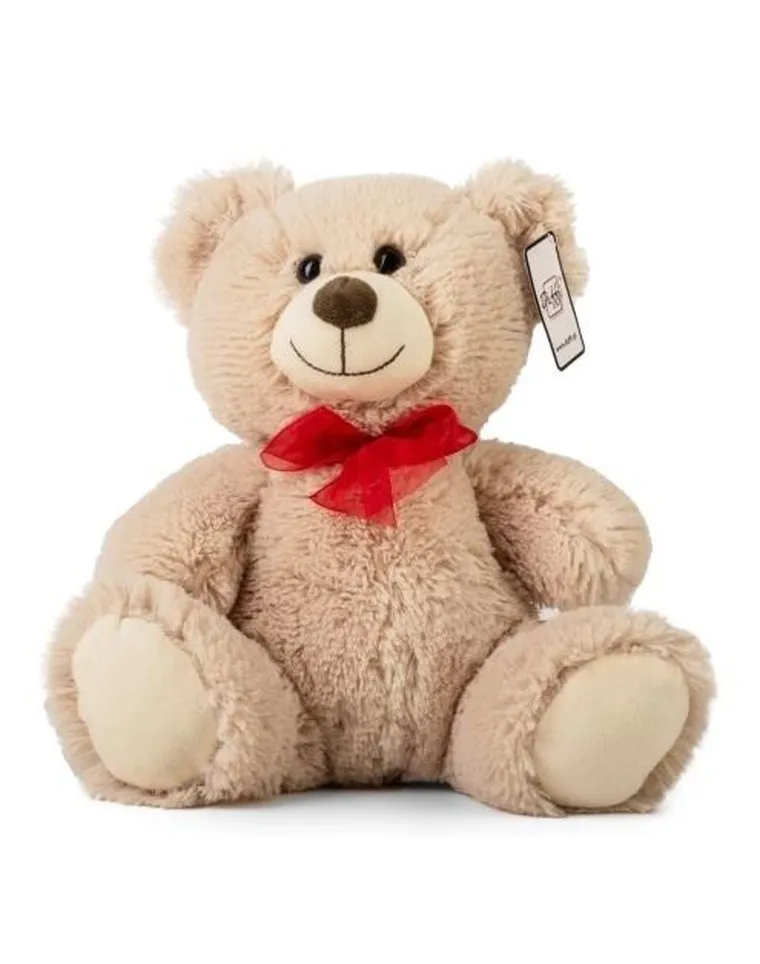 Daffi, Miś, maskotka, jasnobrązowy, 28 cm