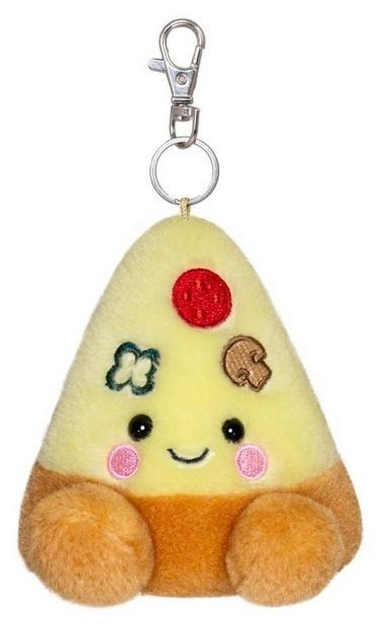 Daffi, Palm Pals, Pizza, pluszowy brelok, 9 cm