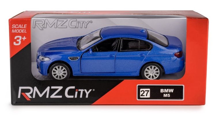 Daffi, RMZ City, BMW M5 Blue, pojazd, model metalowy, 1:32