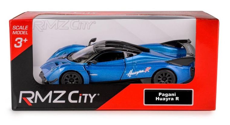 Daffi, RMZ City, Pagani Huayra R blue, pojazd, model metalowy, 1:32
