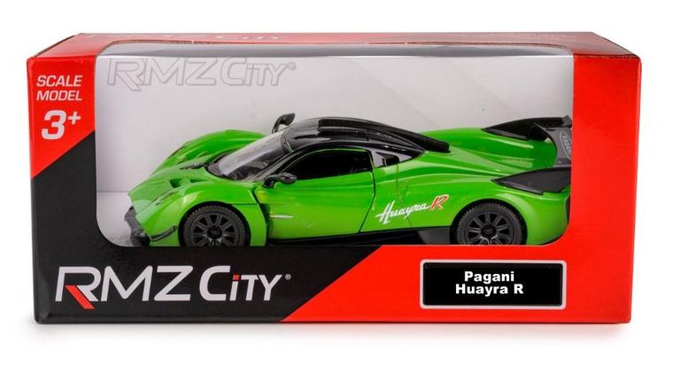 Daffi, RMZ City, Pagani Huayra R green, pojazd, model metalowy, 1:32