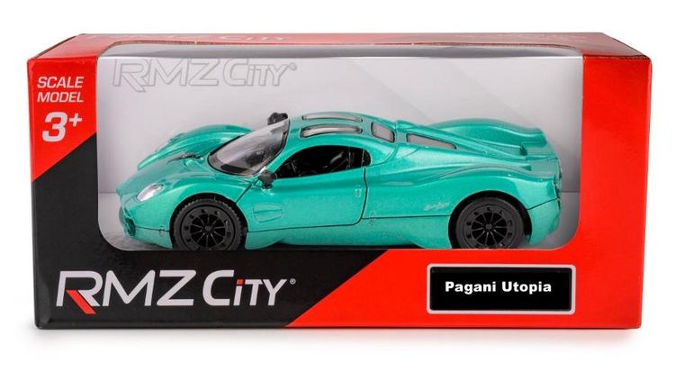 Daffi, RMZ City, Pagani Utopia green, pojazd, model metalowy, 1:32