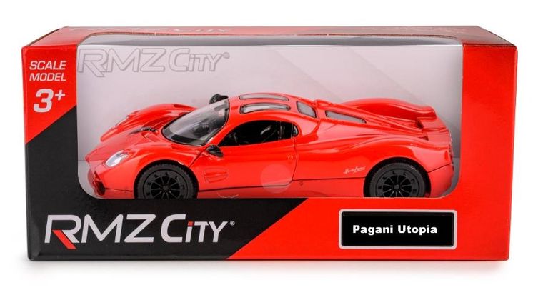 Daffi, RMZ City, Pagani Utopia red, pojazd, model metalowy, 1:32