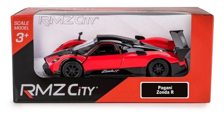 Daffi, RMZ City, Pagani Zonada R czerwony, pojazd, model metalowy, 1:32