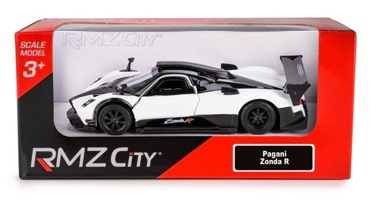 Daffi, RMZ City, Pagani Zonada R, pojazd, model metalowy, biały, 1:32