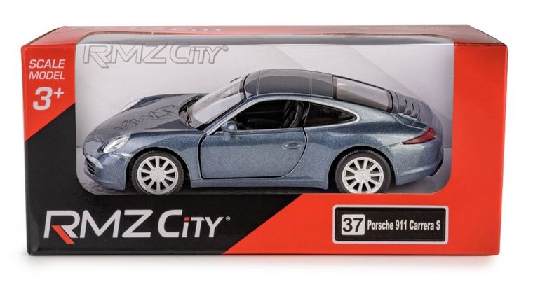 Daffi, RMZ City, Porsche 911 Carrera S Blue, pojazd, model metalowy, 1:32