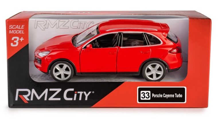 Daffi, RMZ City, Porsche Cayenne Turb, pojazd, model metalowy, 1:32