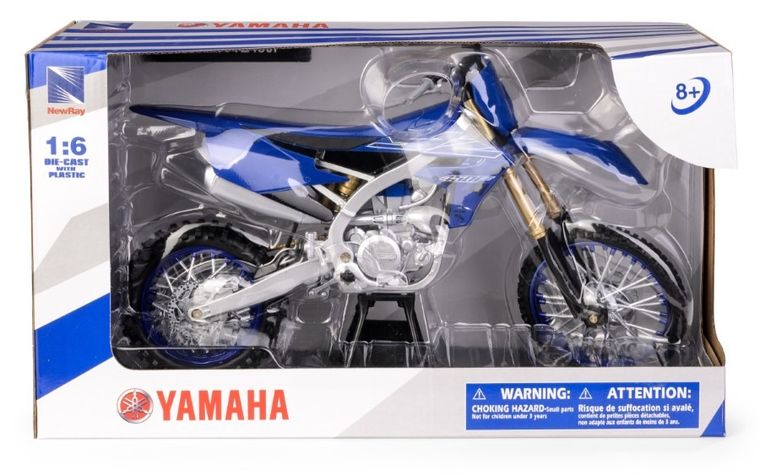 Daffi, Yamaha YZ450F 2022, motocykl, model metalowy, 1:6