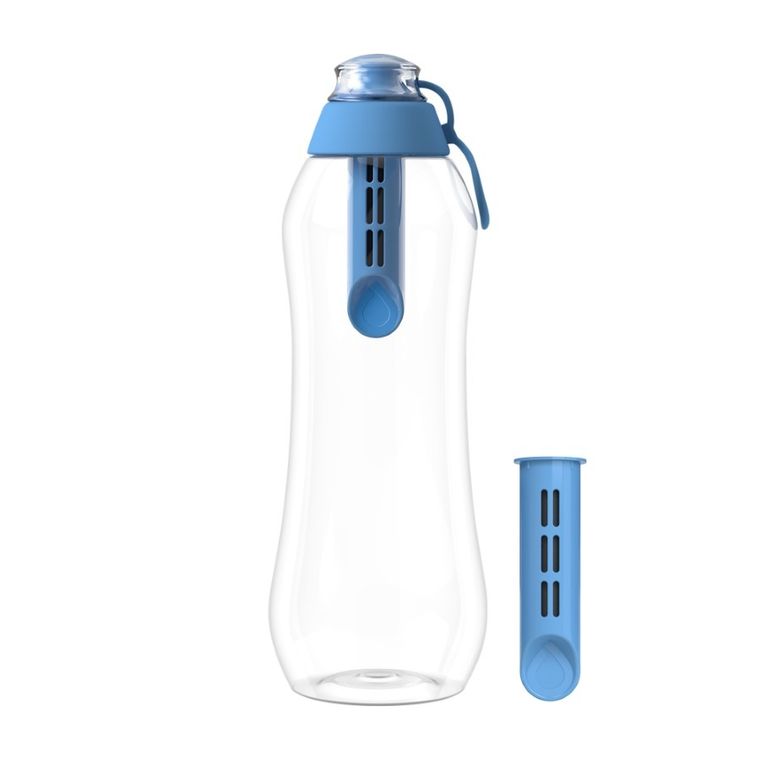 Dafi, Soft, butelka filtrująca, niebieska, 0,7l