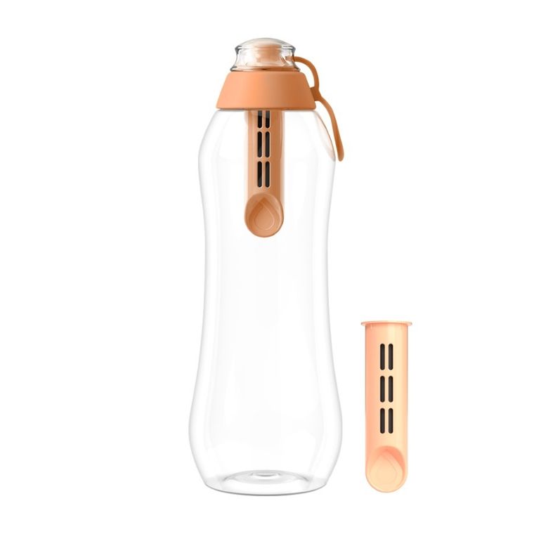 Dafi, Soft, butelka filtrująca, peach fuzz, 0,7l