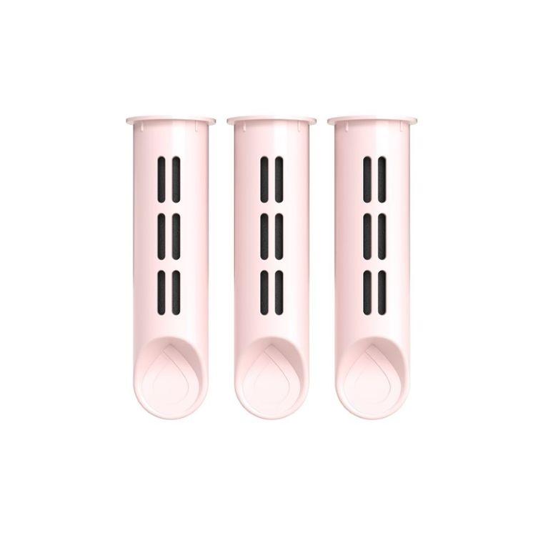Dafi, wkłady węglowe do butelki filtrującej Soft i Solid, baby pink, 3 szt.