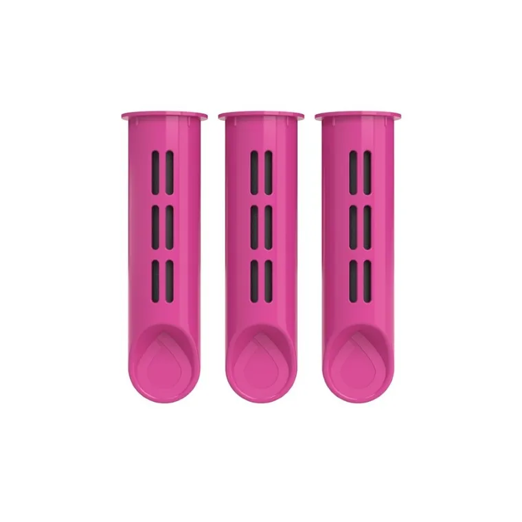 Dafi, wkłady węglowe do butelki filtrującej Soft i Solid, flamingowy, 3 szt.