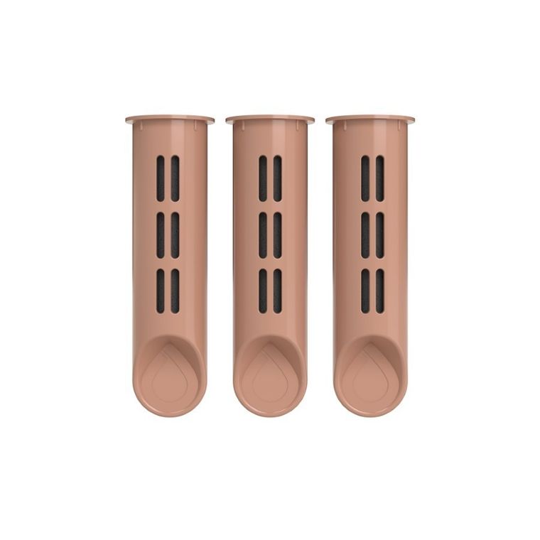 Dafi, wkłady węglowe do butelki filtrującej Soft i Solid, mocha mousse, 3 szt.