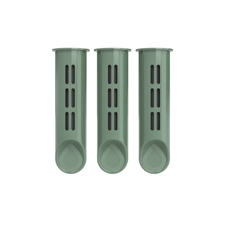 Dafi, wkłady węglowe do butelki filtrującej Soft i Solid, szałwiowy, 3 szt.