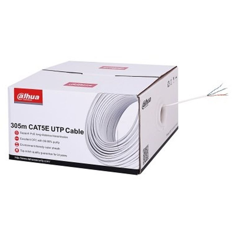 Dahua, kabel, drut, UTP KAT. 5e 305m, szary, PFM920I-5EUN