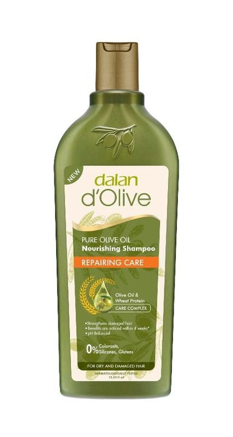 Dalan, d`olive, szampon do włosów nawilżająco - regenerujący, 400 ml