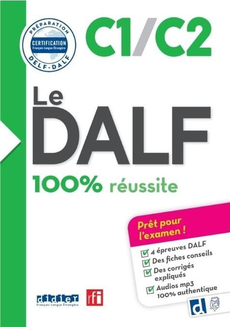 DALF 100% reussite C1/C2. Książka + app